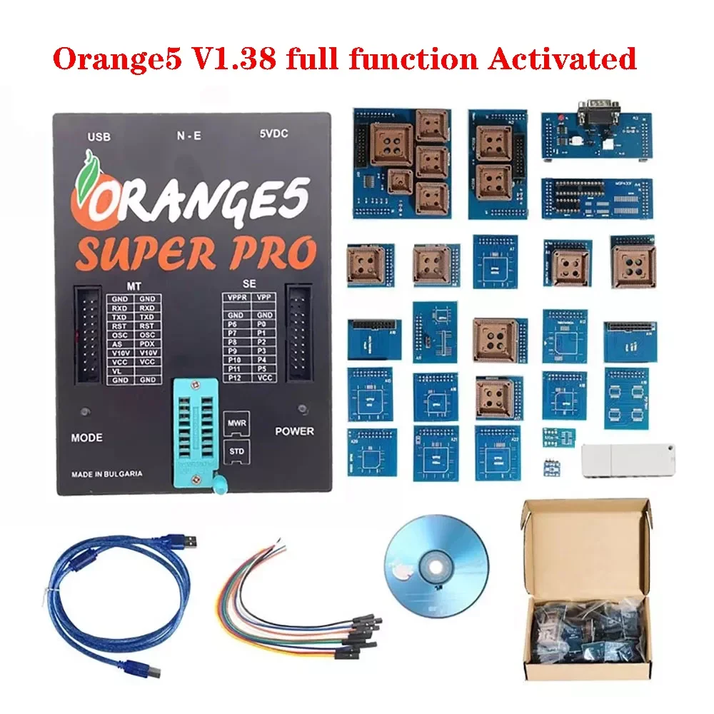 

NEW2023 V1.38 Full Activation Orange5 Programmer Super Pro Orange 5 ECU Programming Full Authorization for Airb-ag Dash Module