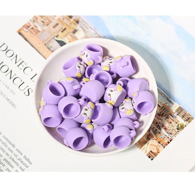 20 шт. милые Мультяшные Кубки миниатюрные фигурки кабошоны из смолы для рукоделия