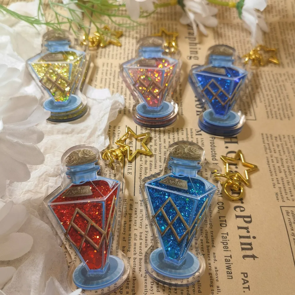 Игровой акриловый брелок Quicand кулон косплей мультяшный аниме рождественский