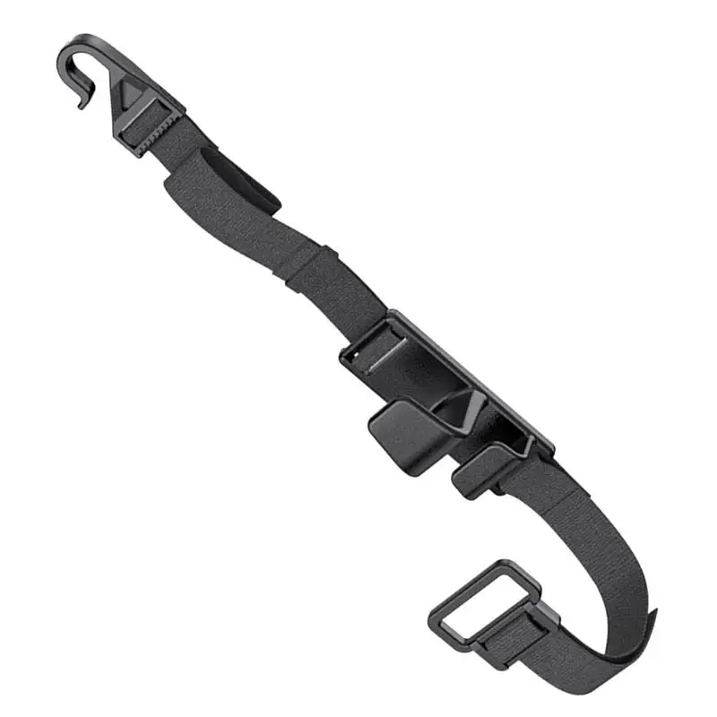 

Автомобильный крючок с регулируемым ремешком, прочные черные крючки для автомобильного подголовника, подходящие для универсальных автомо...