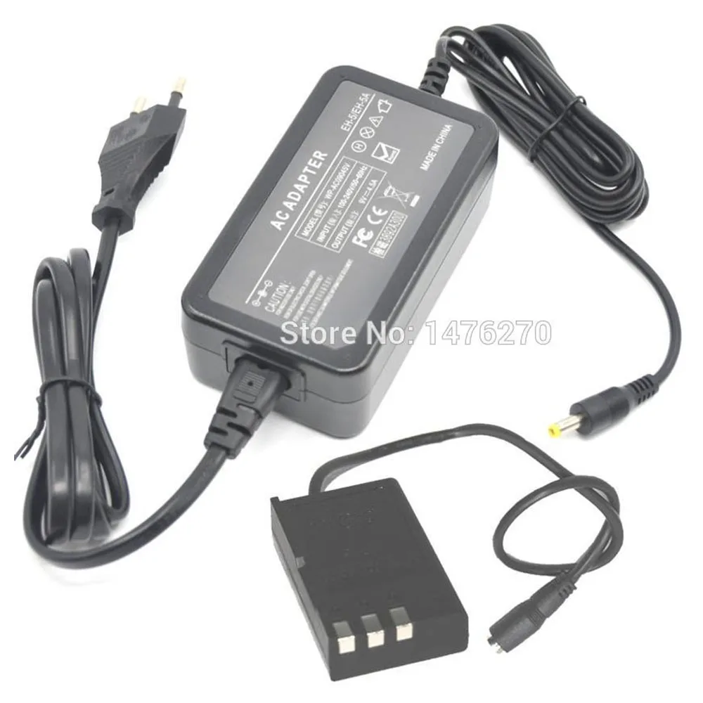 

EH-5 EH-5A EH5 AC адаптер питания зарядное устройство + EP-5 EP5 DC муфта EN-EL9 ENEL9 EN EL9 пустышка батарея для Nikon D40 D40X D60 D3000 D5000