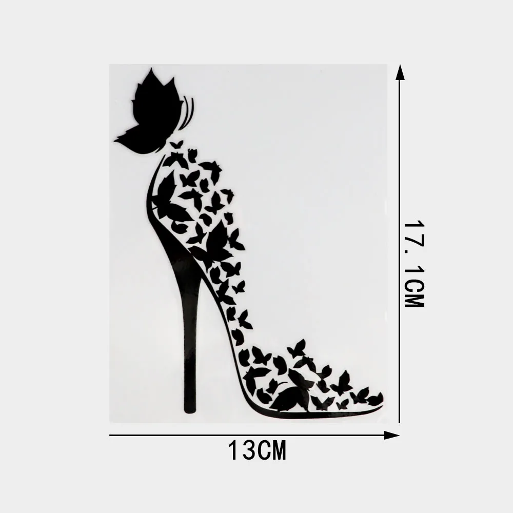 Виниловая наклейка Jpzs С Рисунком бабочки подходит для украшения автомобиля