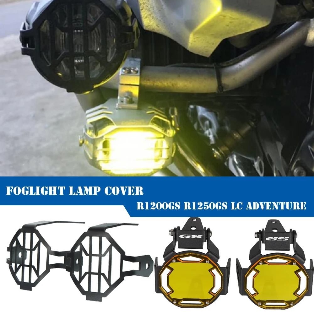 

R1200GS R1250GS LED Fog light Protector Guards For BMW F750GS F850GS F800GS Adventure R 1200 GS LC ADV OEM Foglight Lamp Cover