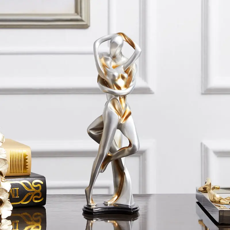 Креативные Свадебные подарки индивидуальные украшения высокие танцоры милые