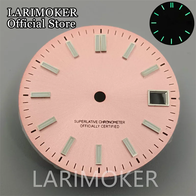 Циферблат для часов LARIMOKER 29 мм черный синий зеленый желтый циферблат NH35