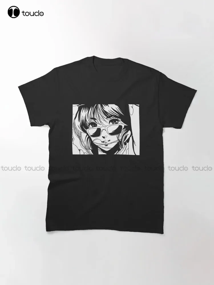 Классическая футболка Lynn Minmay летние рубашки высокого качества милые элегантные