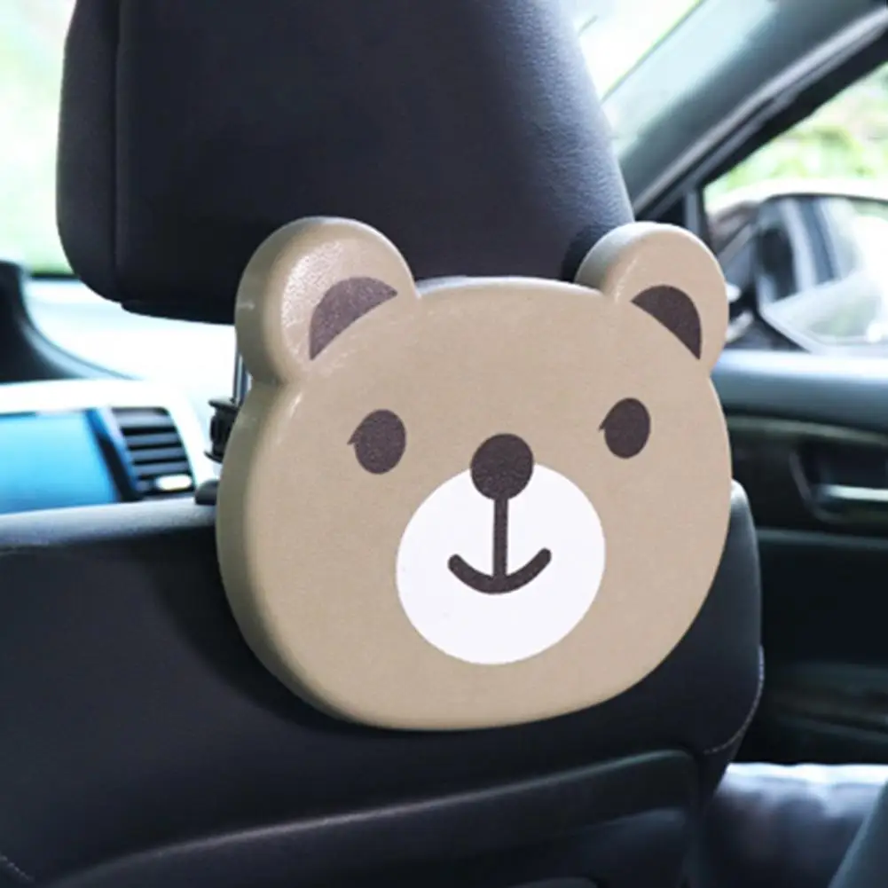 

Car Food Organizer Excellent Car Cup Holder Drink Pocket Food Tray Cartoon Cat Liberate Your Hands Car Cup Holder