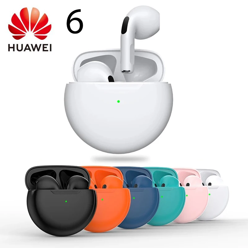 

BLUETOOTH-наушники Huawei Pro6 TWS с сенсорным управлением и футляром