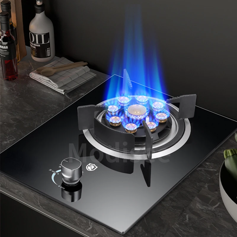 

Gas Stove Single Stove Household Liquefied Gas Embedded Gas Stove Natural Gas Fierce Fire Single Stove Stoves Table Kitchen Hob