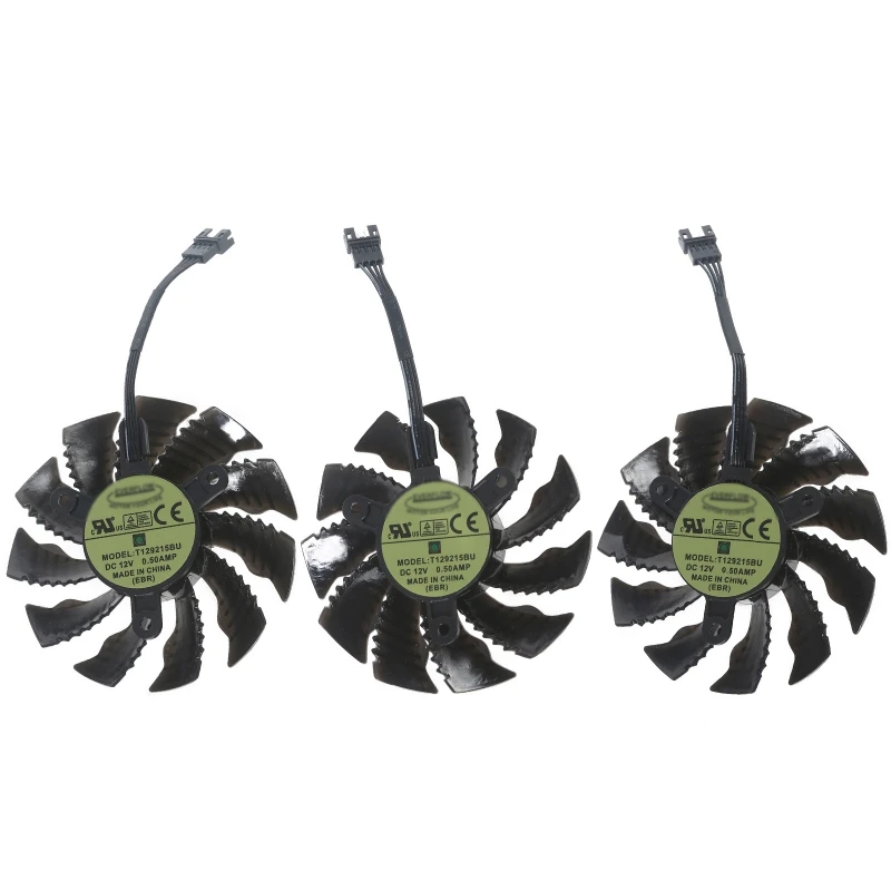 

R91A Graphics Video Card Cooling Fan T128015SU for PLA09215S12H 82MM 12V For Gigabyte RTX2060 2080 T128015SU SUPER RTX 2080Ti