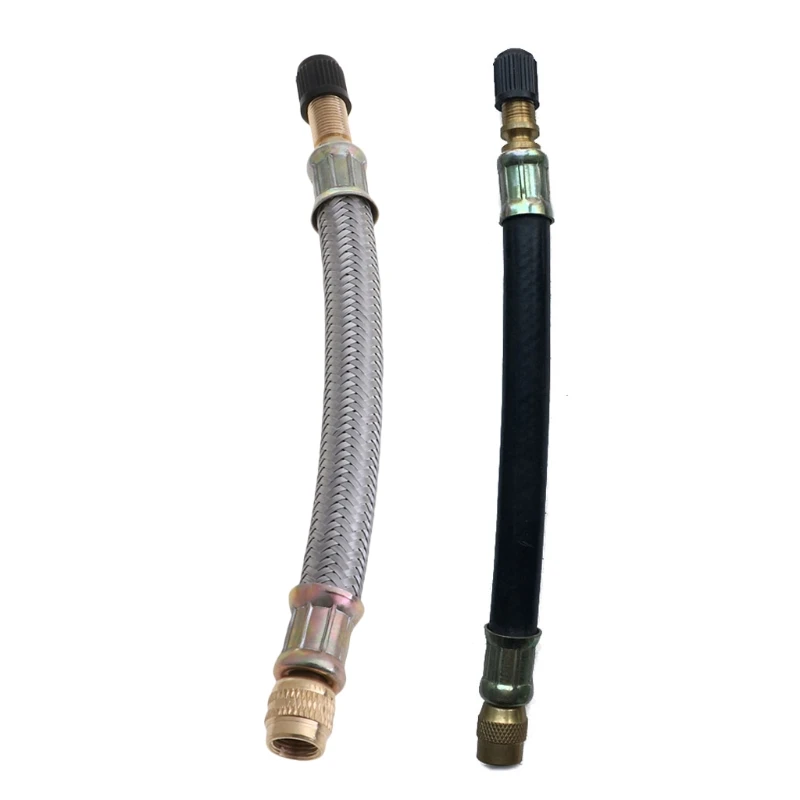 

Various Braided Flexible Rubber Hose Tire for VALVE Inflatable Steel Wire Car Wheels Tyre for VALVE Stems Extension Tube