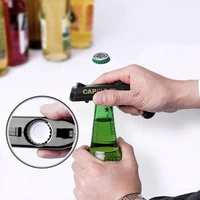 portable cap gun bottle opener beverage beer bottle opener gun cap launcher bar tool drink opening shooter wine accessories