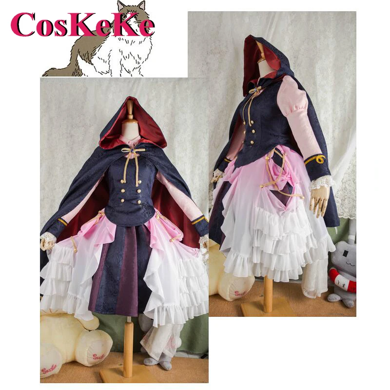 

CosKeKe [индивидуальный заказ] аниме-косплей Remilia Scarlet Touhou костюм к-проект великолепное платье в стиле "Лолита"