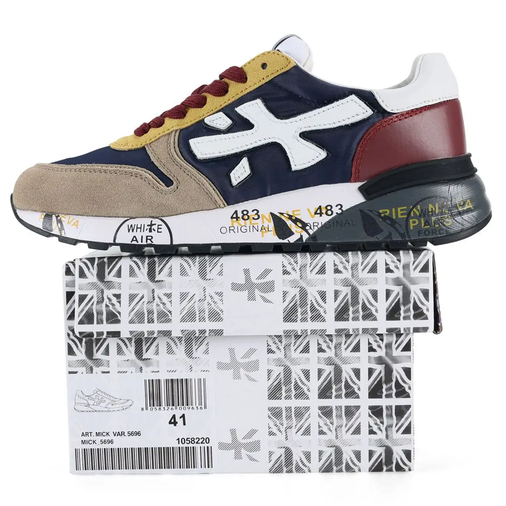 

Men's PREMIATA Shoes Fashion Lightning Skateboard Running Shoes Breathable Casual Shoes Student Couple Outdoor Sneakers Eur39-45