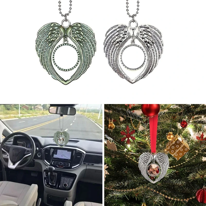 

Металлическая подвеска в форме сердца, подарок для друзей, одноклассников, подростков, металлическая подвеска в стиле ретро, крылья ангела, ...