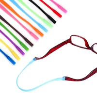 2 pcs silicone eyeglasses straps glasses sunglasses chain sports band cord holder elastic anti slip string ropes
