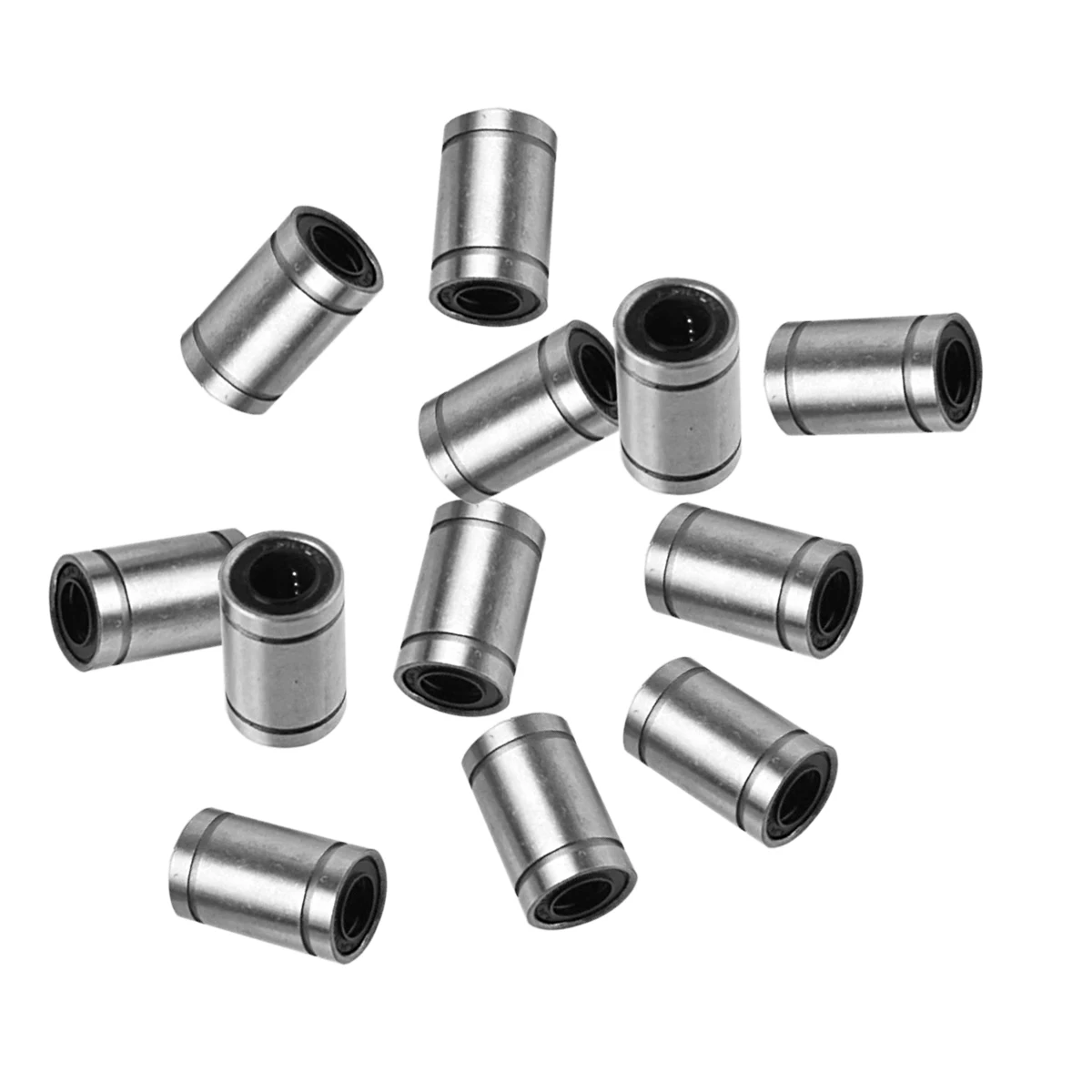 

1/2 шт. Lm8 8 мм Lm8uu линейная втулка 2 шт. шарикоподшипник Запчасти для 3D-принтера оптическая ось линейная рейка Cnc маршрутизатор часть