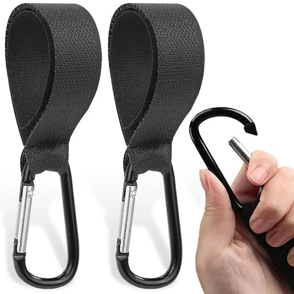 

Baby Stroller Hook Clip Aluminum Alloy Carabiner Cart Organizer Diaper Bag Shopping Pram Hook Hanger Stroller Accessories