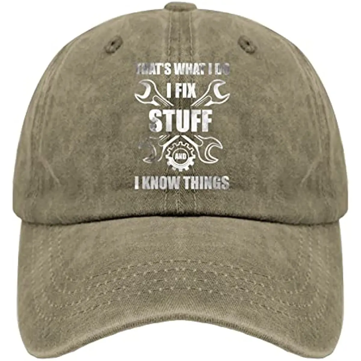 

Hat That's What i do i fix Stuff and i Know Things Dad Hat for Men Funny Baseball Caps Adjustable