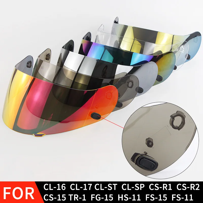 Фото Визор для шлема HJ09 для HJC CL-16, CL-17, CL-ST, CL-SP, CS-R1, CS-R2: Защита от УФ-излучения и пыли, аксессуар для шлема №2