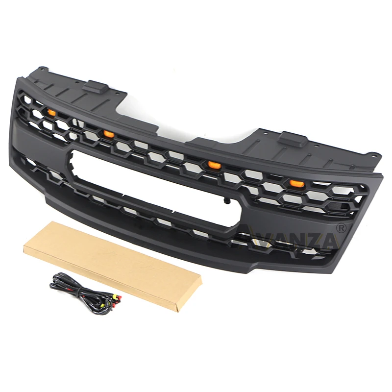 

Передняя решетка с подсветкой подходит для Nissan Pathfinder 2008-2012/2010-2014 гг., матовая черная решетка