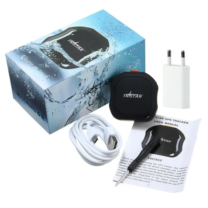 

Mini GSM GPS Tracker Waterproof Child Pet Real-Time Tracking Device SOS Alarm Call Car Over Speed Alert For Android