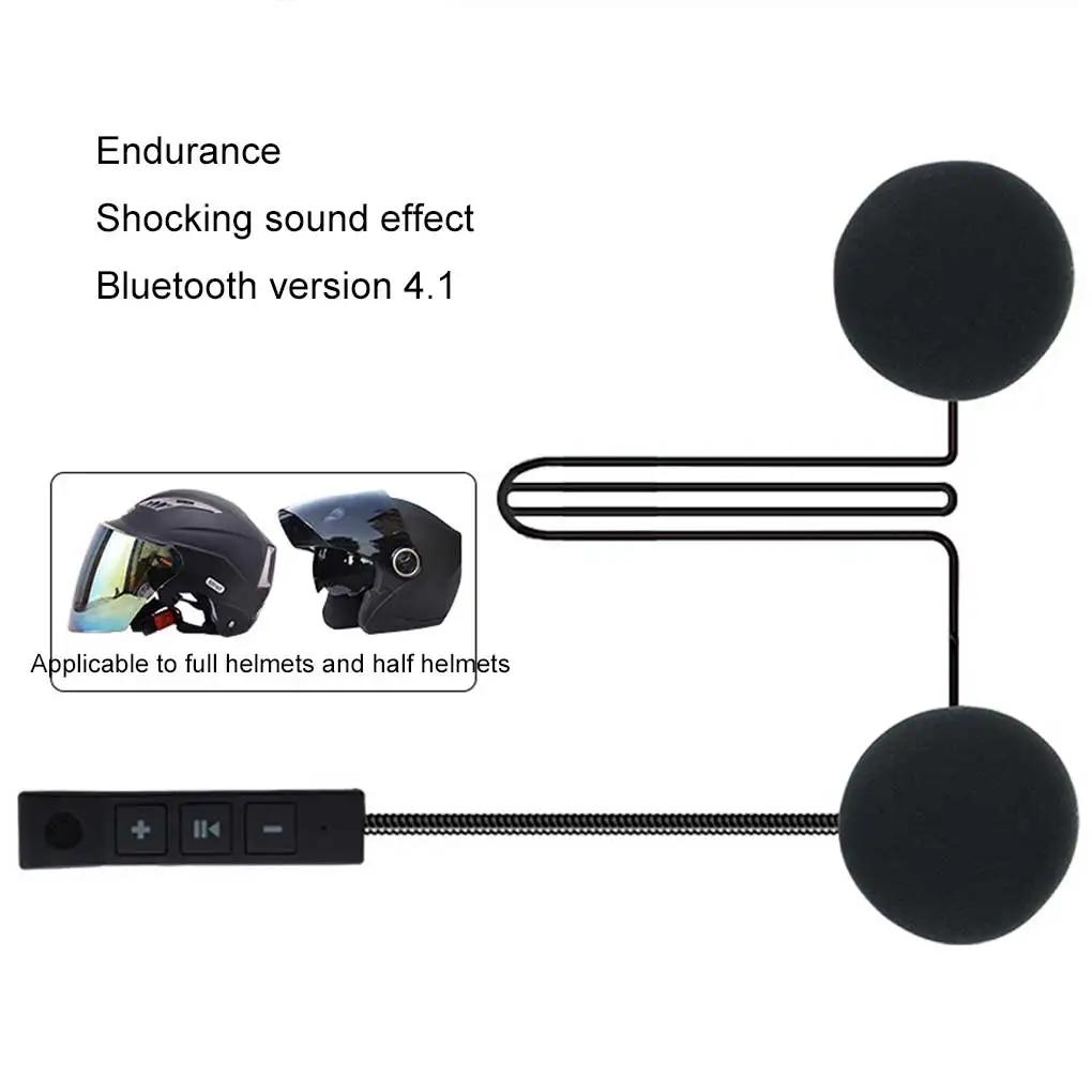 

Гарнитура для шлема, Bluetooth-совместимые беспроводные наушники, велосипедные наушники