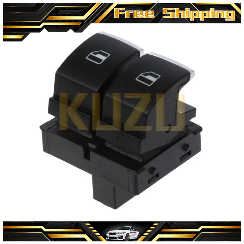 Переключатель оконного регулятора двери хромированный 5K3959857 5K3959857A для VW Golf 5 Touran