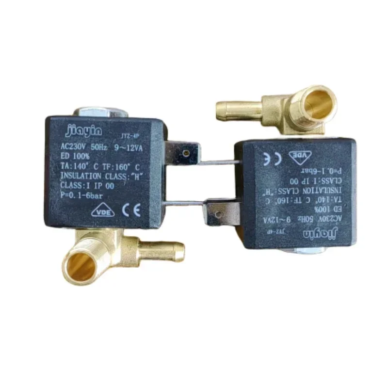 JYZ-4P нормально закрытый 3 мм N/C 2/2-ходовой переменный ток 230 В G1/8 дюйма 6 бар латунный