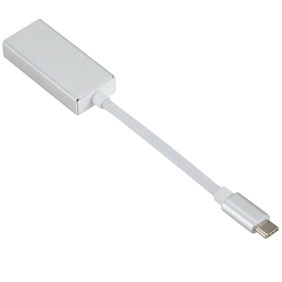 Адаптер Type-C USB C к DP конвертер порта 4K Type для дисплея подключи и работай кабель