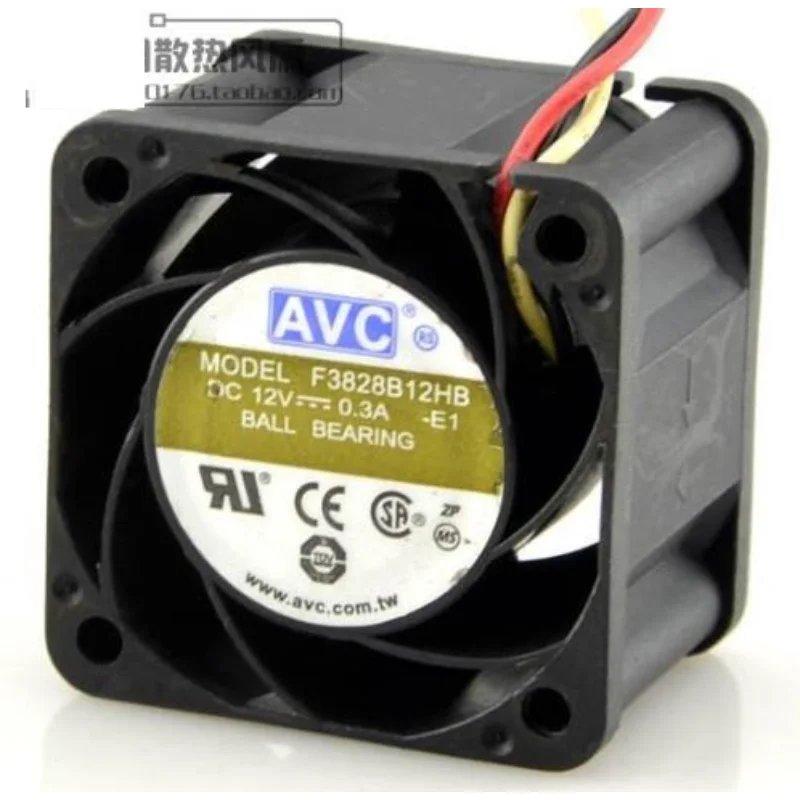 Новый вентилятор ЦП для AVC F3828B12HB 3828 12 В А, охлаждающий вентилятор 38*38*28 мм
