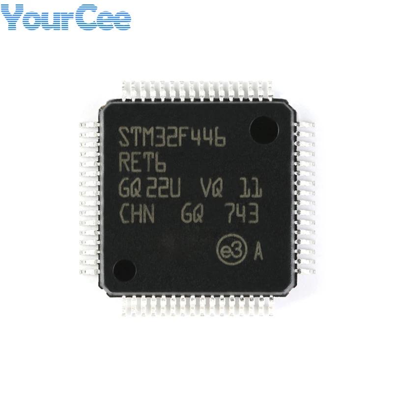 STM32F446RET6 LQFP-64 Cortex-M4 32-bit Microcontroller-MCU |