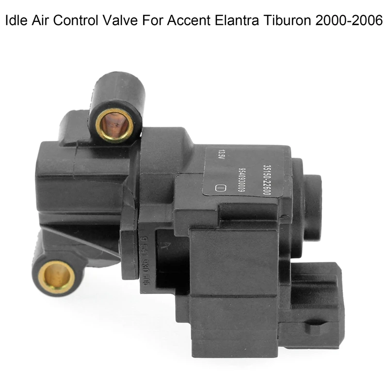 

1 PCS Car Accessories Black Idle Air Control Valve For Accent For ELANTRA Tiburon 2000-2006 Stepper Motor