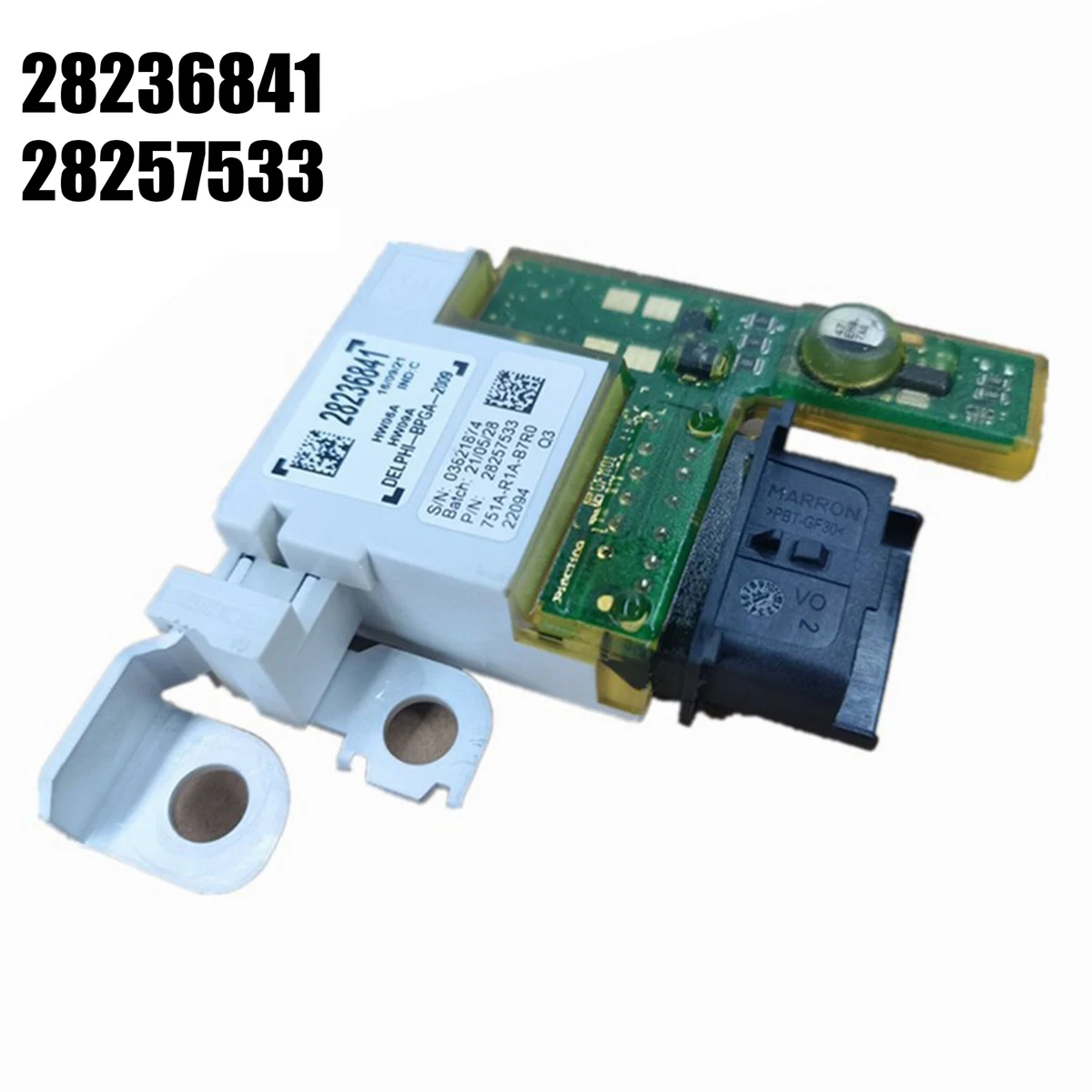 28257533 Автомобильный блок предохранителей модуль напряжения датчик батареи для C4