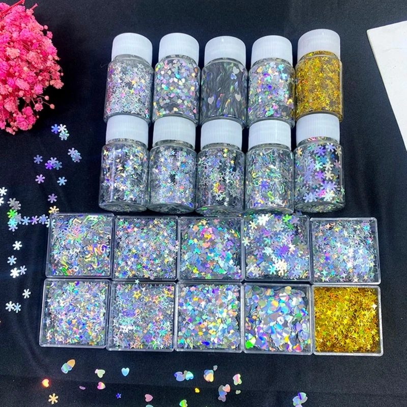 

Epoxy Resin Mold Filler Glitter Art Stickers 3D Art Sequins Glitter for Epoxy Resin,Jewelry Making