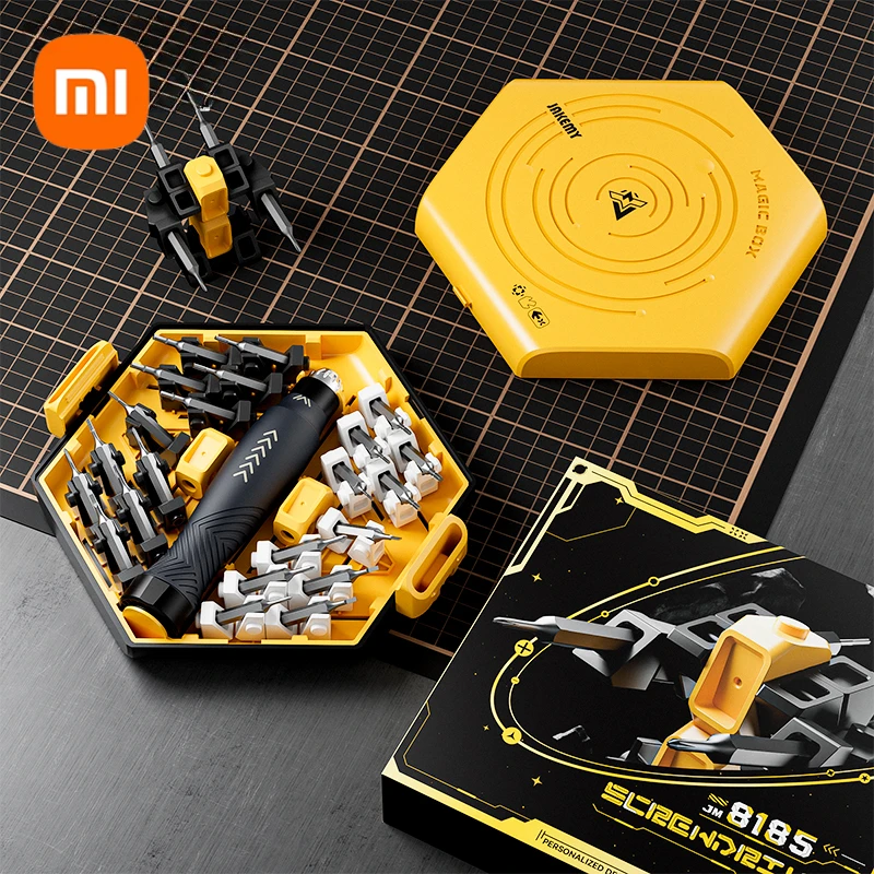 

Xiaomi 69 in 1 Precision Screwdriver Torx Hex Magnetic Repair Tool Trend Building Block Robot Toy Precision Screwdriver Tool Set