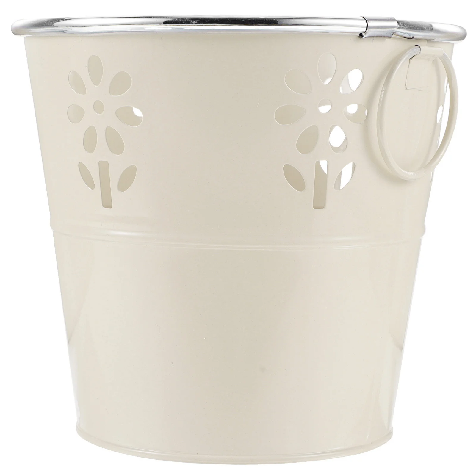 

Handle Design Premium Creative Multi-use Hollow Pattern Flower Pot for Home