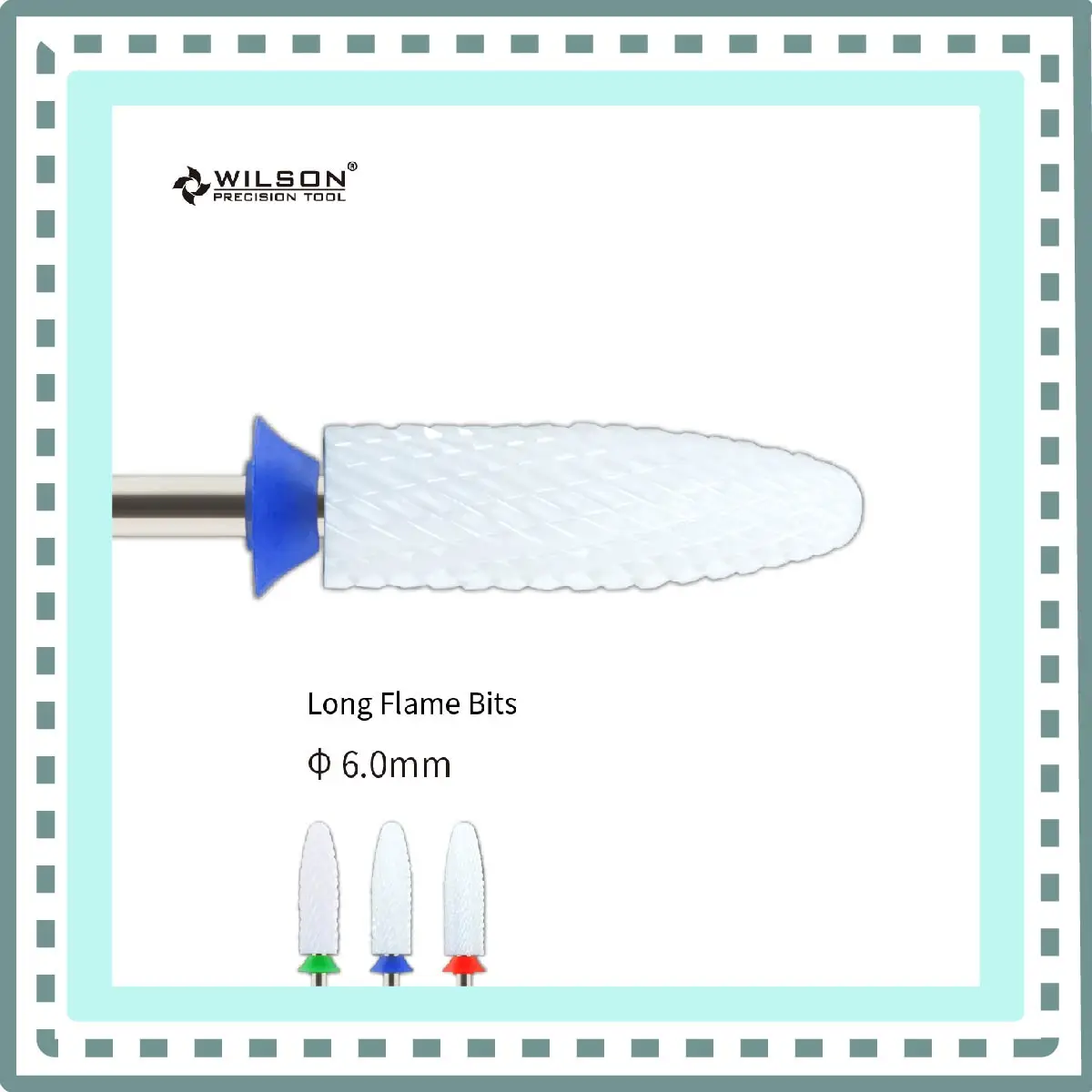 

WILSON Long Flame Bits Ceramic-Tools/Nails/Uñas Accesorios Y Herramientas/Nail Accessories