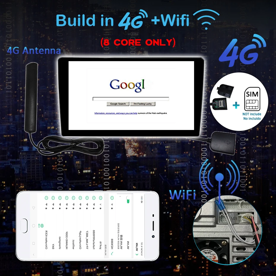 Автомагнитола WONDEFOO 8G 128G 2 din android 11 стерео экран для BMW X5 E53 E39 с Carplay