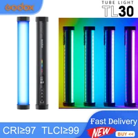 godox tl30 tube light handheld rgb led video light wand tube photography lamp remote app control 2700k 6500k photo lighting