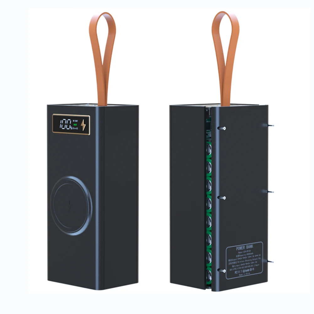 Беспроводной магнитный блок питания 24*18650