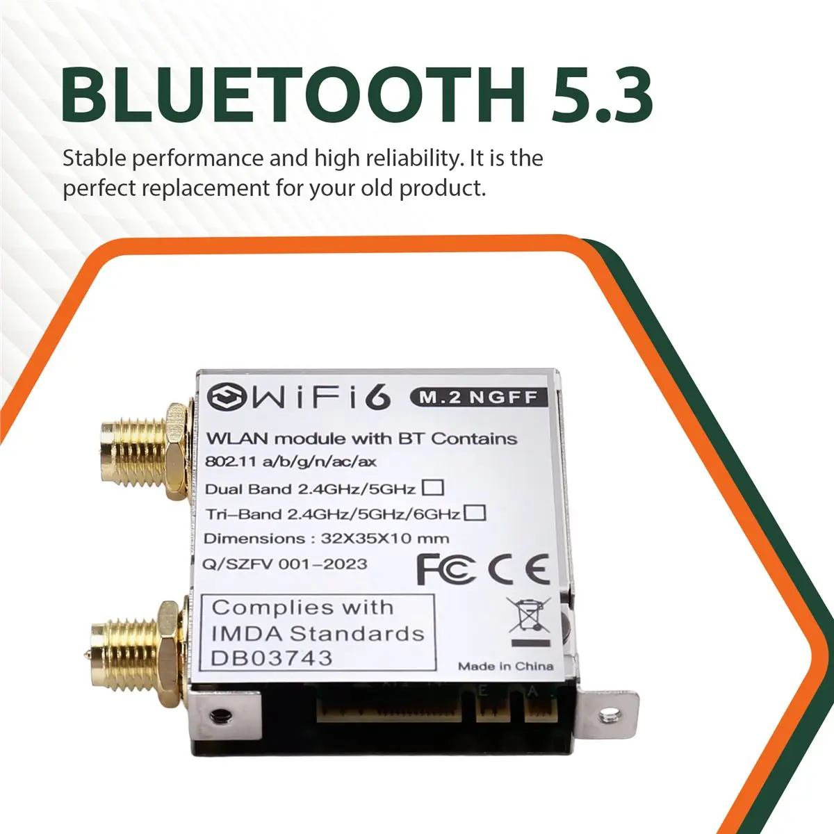 Фото A26Z Новая беспроводная сетевая карта AX210 с Bluetooth, беспроводная карта 2-в-1 с интерфейсом NGFF для материнских плат №1