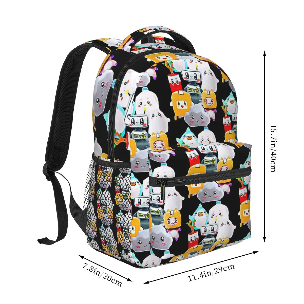 Rocky Lankybox Lanky Box Рюкзаки для мальчиков и девочек Сумка книг Студенты Школьные сумки