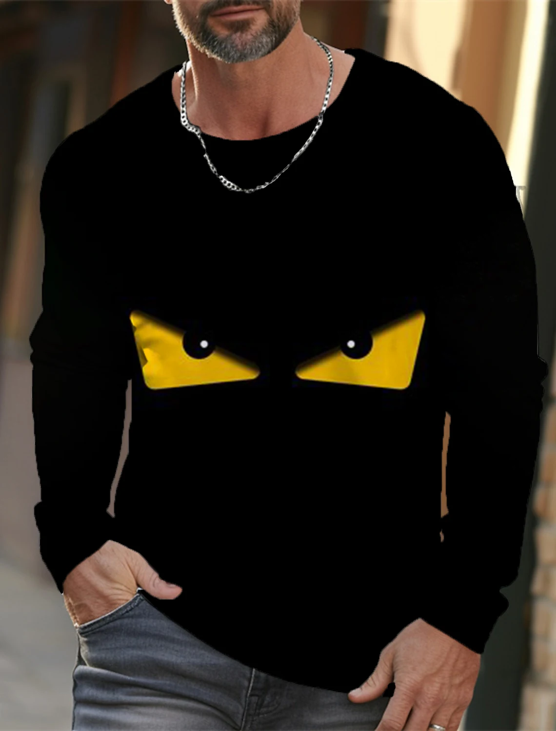 

Men's short sleeve 3D letter print fashion casual vintage men's t-shirt sweatshirt outdoor Z2y79