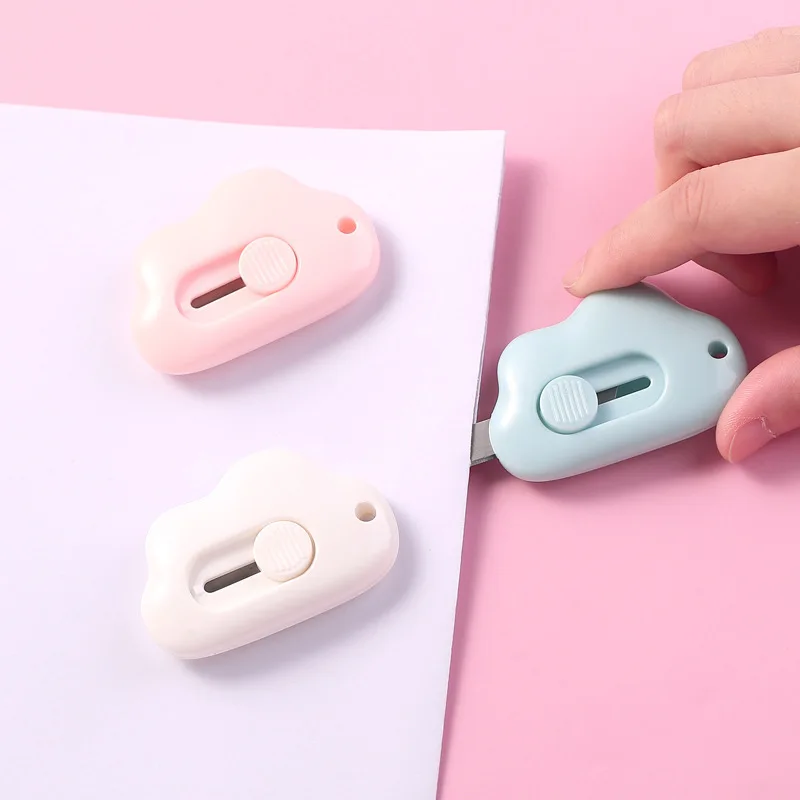 1 шт. Kawaii Мини карманный нож для облачного искусства экспресс-коробка резки