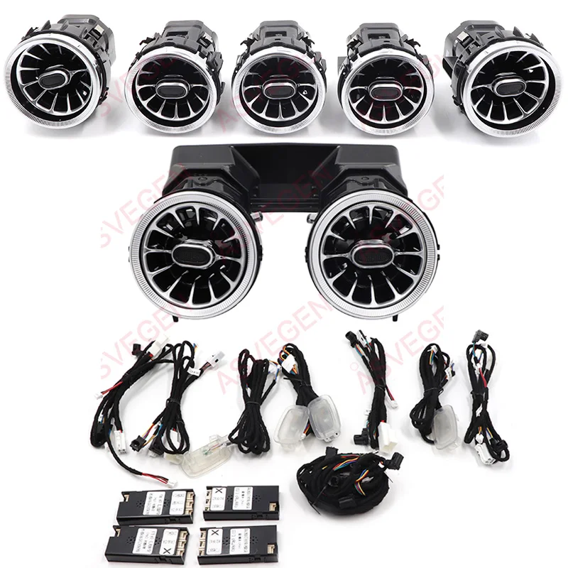 Внешнее освещение автомобиля для Mercedes Benz C Class W205 2015-2021 вентиляционные отверстия