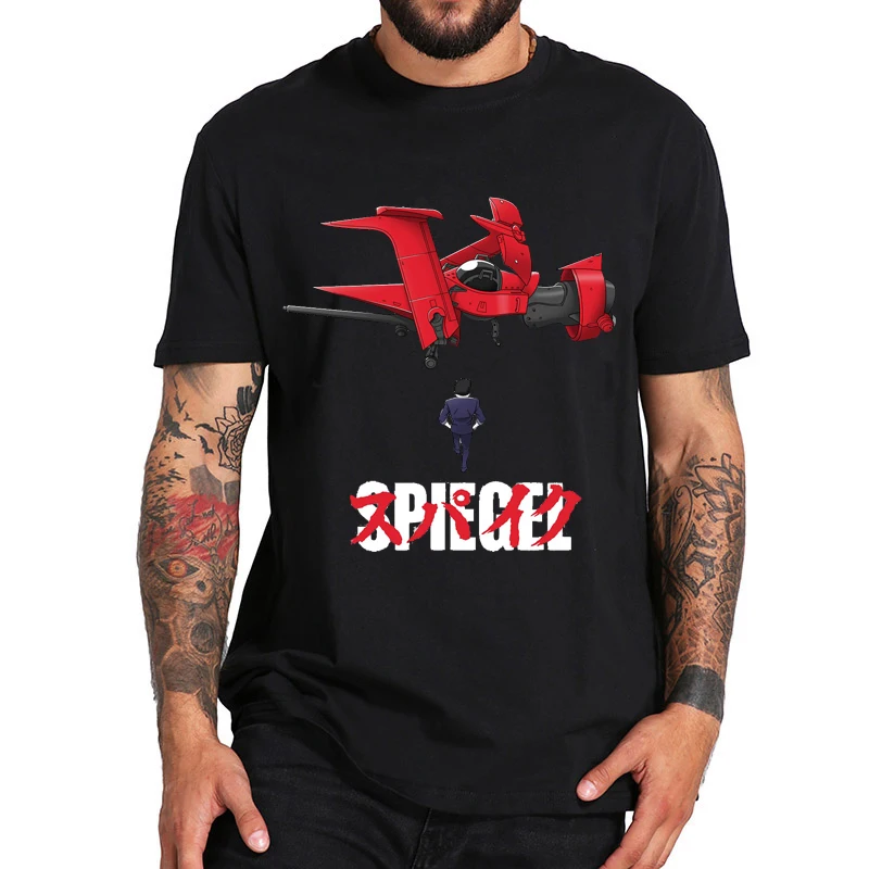 

Cowboy Bebop Printed Short Short-Sleeve T-Shirt Unisex Casual Top Manga T Shirt Harajuku