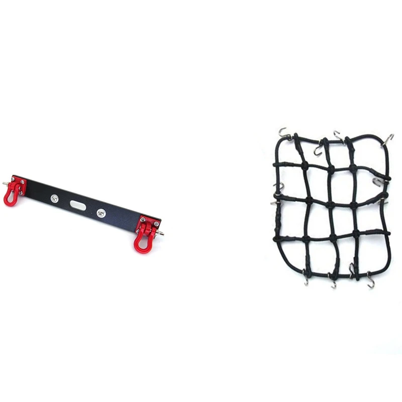 

Детали для радиоуправляемого автомобиля, 2 шт., детали 1 шт. и металлический задний бампер с буксировочным крючком, 1 шт.