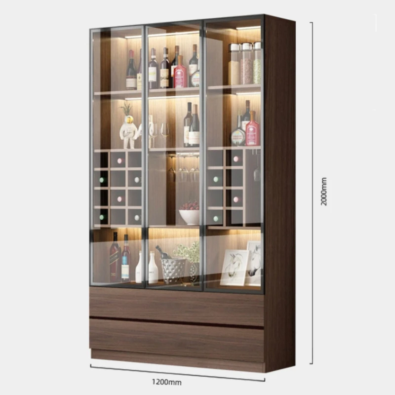 Портативный бар антикварная мебель шкаф роскошные аксессуары витрина украшение