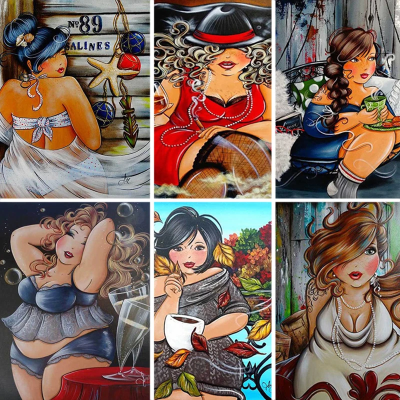 

Алмазная живопись «сделай сам» 5D, пушистая сексуальная женщина, вышивка крестиком, алмазная вышивка, мозаика стразы, ручная работа, подарок